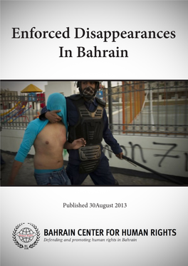 Enforced Disappearances in Bahrain