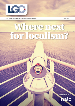 Read Where Next for Localism?