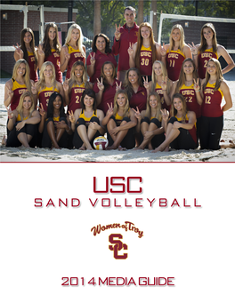2014 Media Guide Sand Volleyball