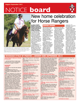 NOTICE Board New Home Celebration for Horse Rangers by SIOUX THORPE Young Mums