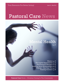 Pastoral Care News