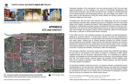 Appendix B Site and Context