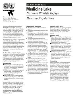 Medicine Lake National Wildlife Refuge