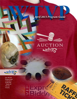 April 2013 Program Guide