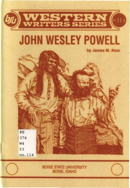 JOHN WESLEY POWELL by Ja"* U