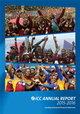 ICC Annual Report 2015-16