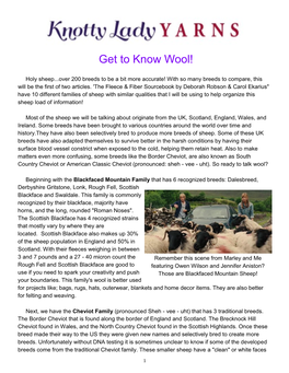 Get to Know Wool!