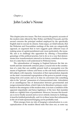 John Locke's Noose
