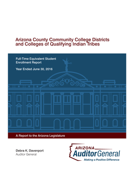 AZ County Community College District and Colleges of Qualifying Indian