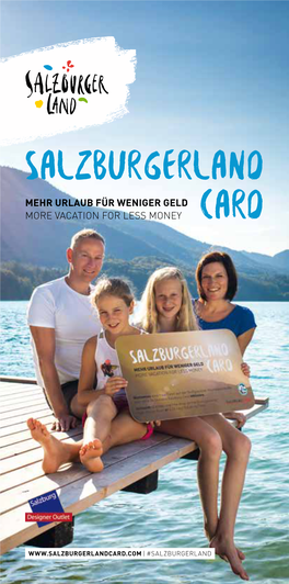 Salzburgerland Card Überblick | Overview 4