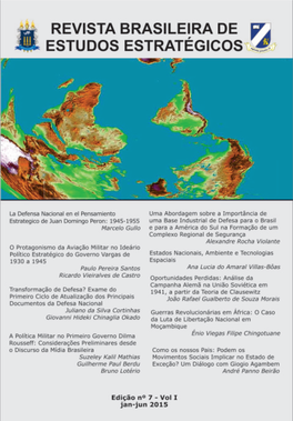 Revista Brasileira De Estudos Estratégicos