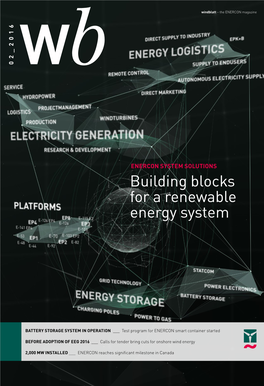 Building Blocks for a Renewable Energy System