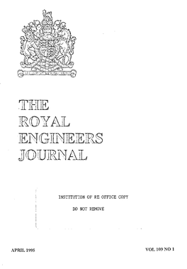 Engineers J(Urnal