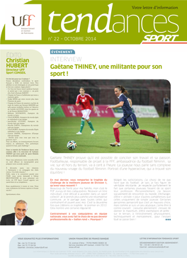 Gaëtane Thiney, Une Militante Pour Son Sport !