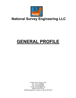 General Profile