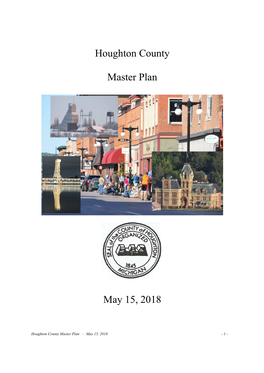 Houghton County Master Plan May 15, 2018