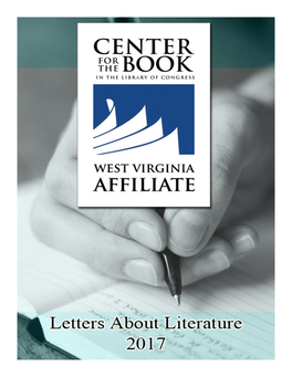 2017 West Virginia Letters About Literature Anthology
