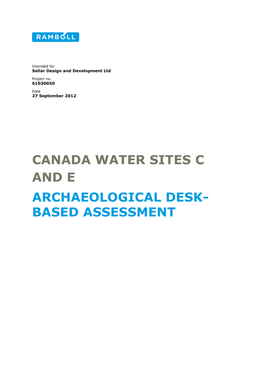 Archaeological Desk-Based Assessment