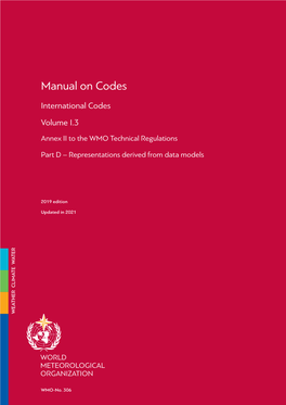 Manual on Codes