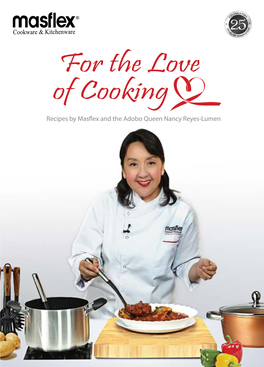 Masflex for the Love of Cooking E-Cookbook