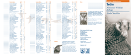 Tetlin National Wildlife Refuge Bird Checklist