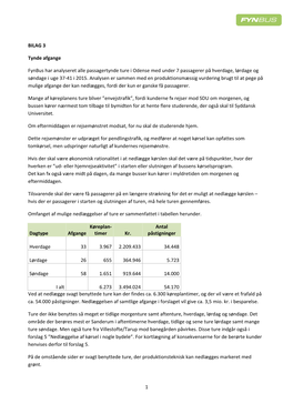 1 BILAG 3 Tynde Afgange Fynbus Har Analyseret Alle Passagertynde Ture I