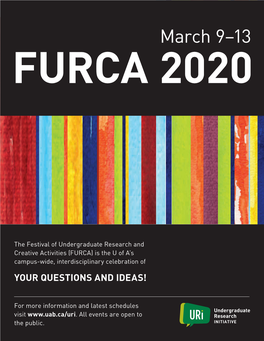 March 9–13 FURCA 2020