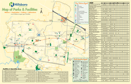 Map of Parks & Facilities