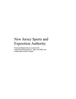 New Jersey Sports and Exposition Authority