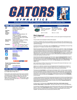 Meet Information Gator Social Did You Know? Meet 7