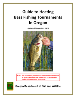 Bass Fisihng Tournaments in Oregon