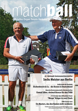 5 / 2015 Sechs Meister Aus Berlin