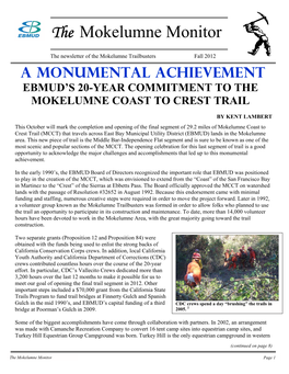 The Mokelumne Monitor