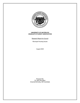 GSA-Research-Housing-Issues.Pdf