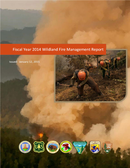 FY 2014 Wildland Fire Statistics