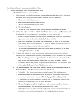 Kepler's Planetary System and the Rudolphine Tables I