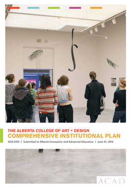 2014-2015 | Submitted to Alberta Innovation and Advanced Education | June 01, 2014 HELLO and WELCOME