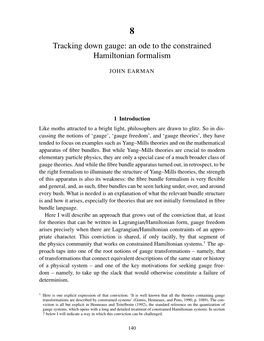 Tracking Down Gauge: an Ode to the Constrained Hamiltonian Formalism