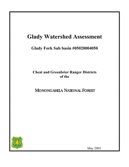 Glady Watershed Assessment