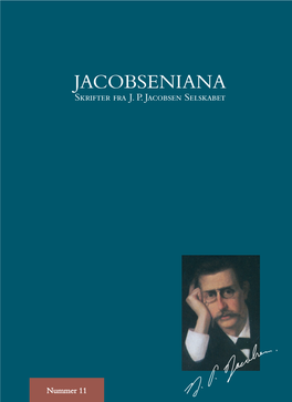 Jacobseniana 11 2017