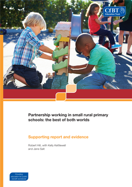 Partnership Working in Small Rural Primary Schools: the Best of Both Worlds