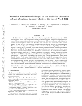 Numerical Simulations Challenged on the Prediction of Massive Subhalo Abundance in Galaxy Clusters: the Case of Abell 2142