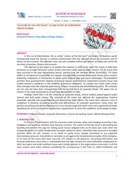 Review of Research Impact Factor : 5.7631(Uif) Ugc Approved Journal No