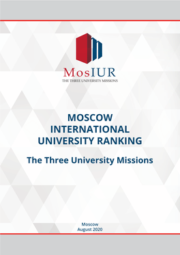 Moscow International University Ranking