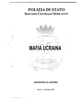 1998 Italian Police Report