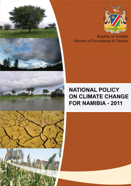 National Policy on Climate Change for Namibia