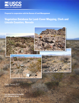 Vegetation Database for Land-Cover Mapping, Clark and Lincoln Counties, Nevada