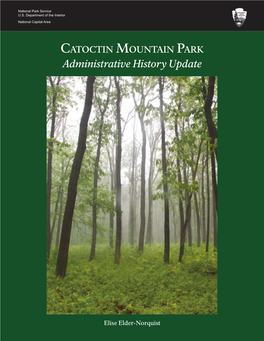 Catoctin Mountain Park Administrative History Update