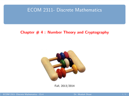 ECOM 2311- Discrete Mathematics10mm