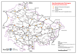 Übersichtskarte: Entwicklung Des Schienennetzes
